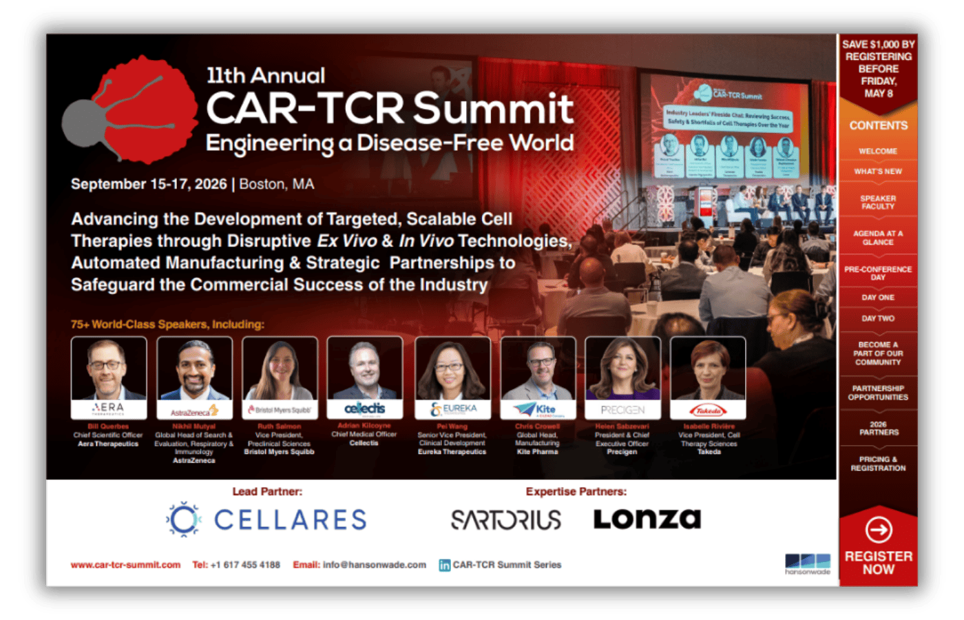 11th CAR-TCR Full Event Guide Preview