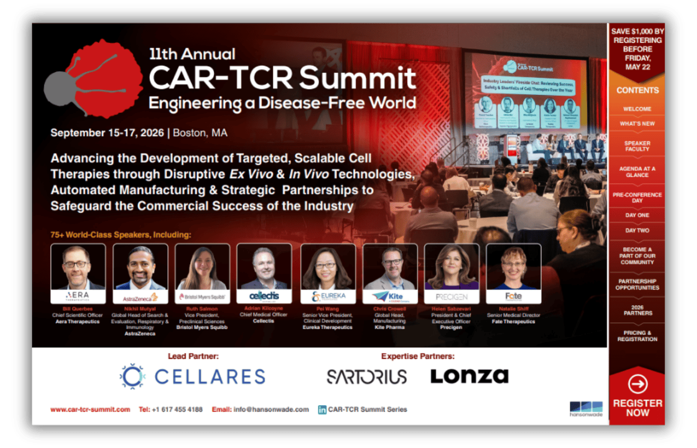 11th CAR-TCR Full Event Guide Preview