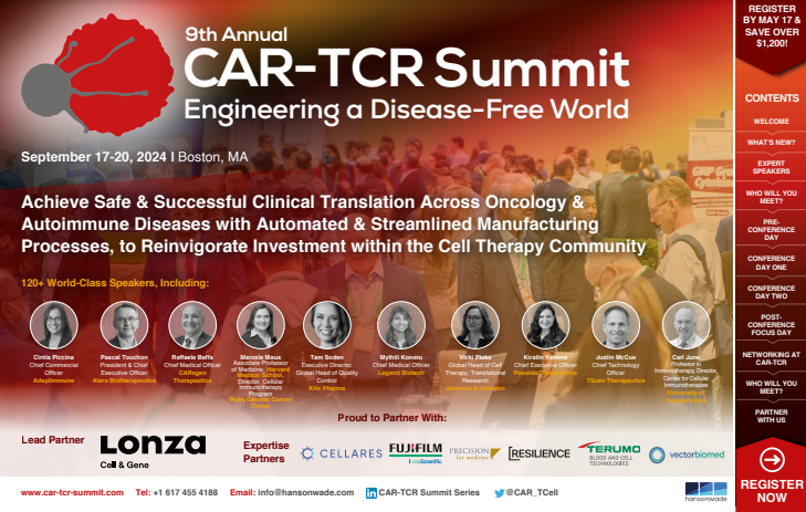 9th CAR-TCR Summit Full Agenda