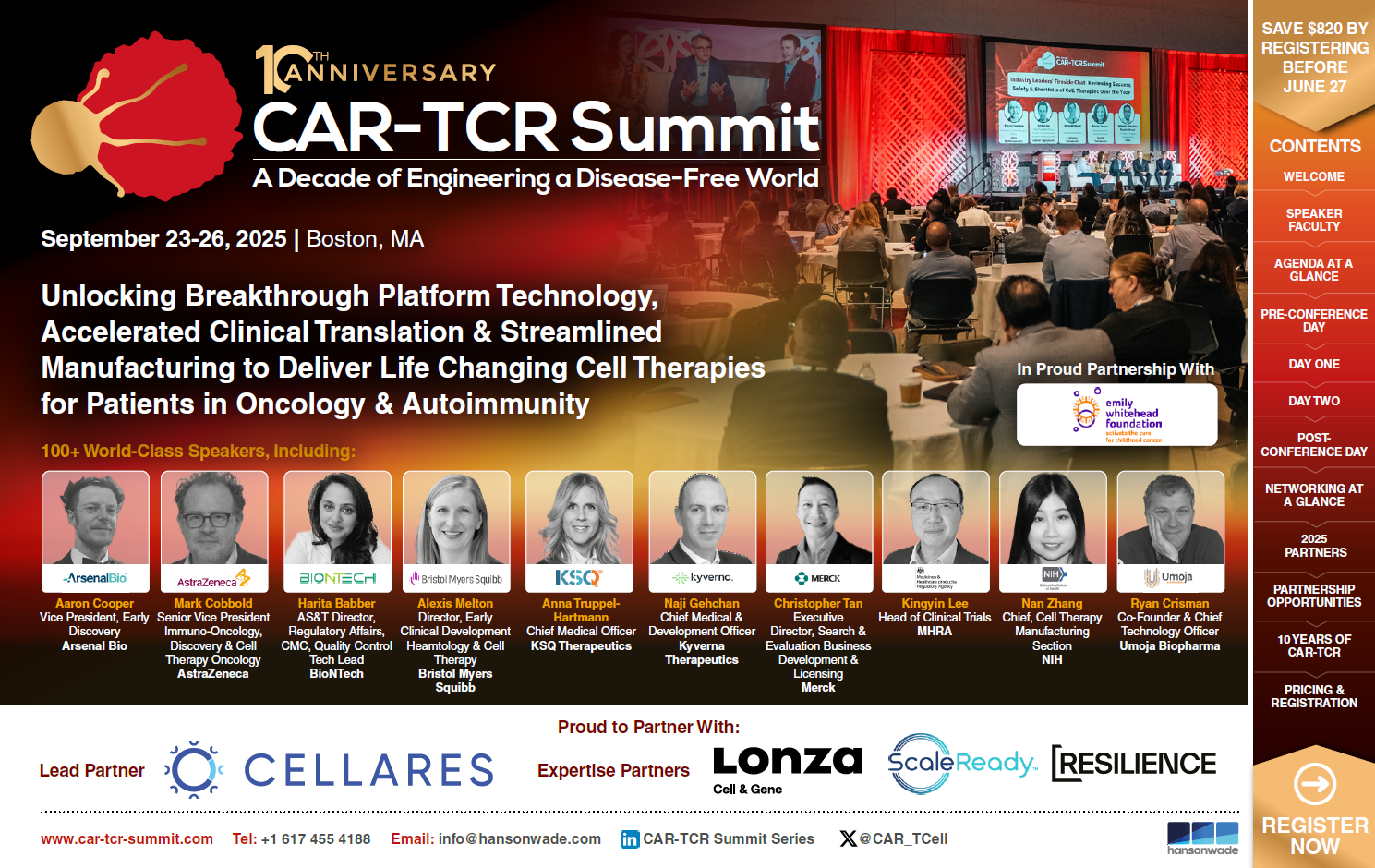 CAR-T Event Guide Front Cover